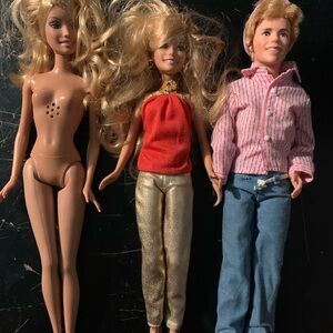 2007 Vintage Disney High School Musical 2 Sharpay And Ryan Fashion Dolls Lot